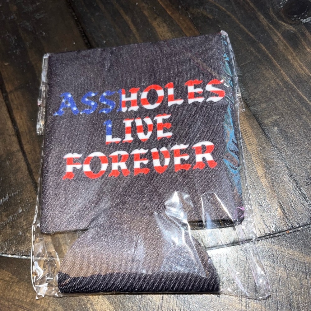 American flag ALF Koozie